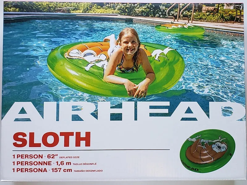 Airhead Sloth Inflatable Tube AHPF-068