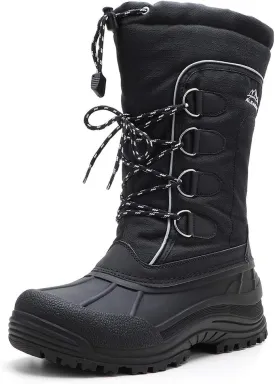 ALEADER Men's Winter Waterproof Insulated Shell Warm Inner Comfortable Outdoor Snow Boots