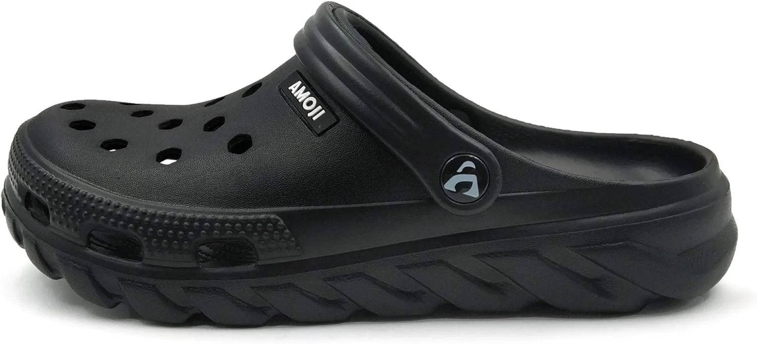 Amoji Unisex Garden Clogs Gardening Shoes AA1521