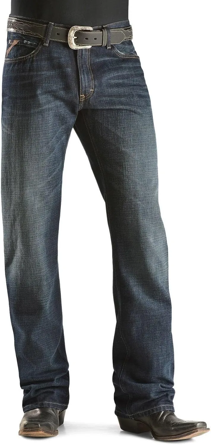 Ariat Men's M4 Low Rise Stretch Legacy Boot Cut Jean