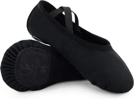 Ballet Shoes for Women Girls, Ballet Slipper Dance Shoes Stretch Canvas for Teen Adults