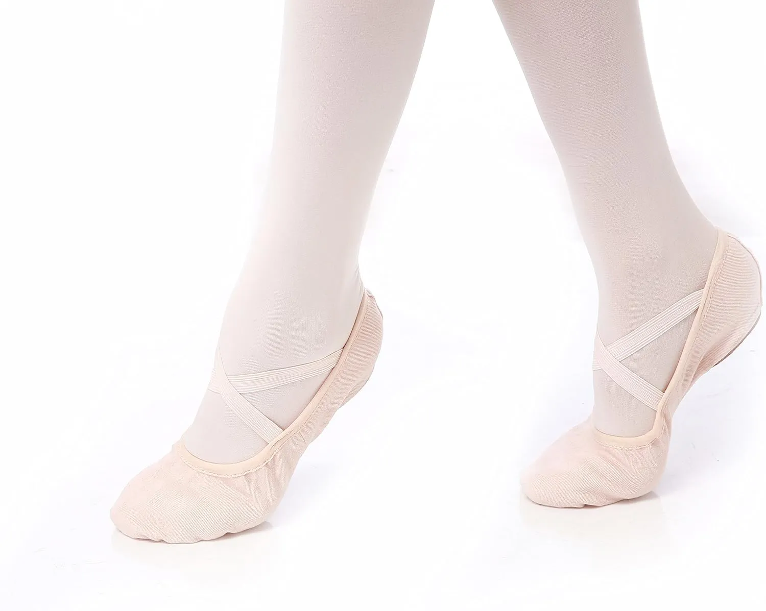 Ballet Shoes - Stretch Canvas Ballet Shoe Split Sole Slipper