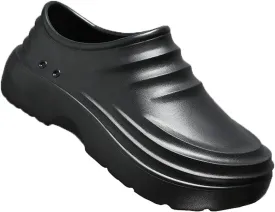 Chef Shoes for Men and Women, Strong Non-Slip Kitchen Clock Clogs, Oil Resistant Nurse Garden Bathroom Work Sandals, Lightweight Waterproof Health Care Food Service Shoe