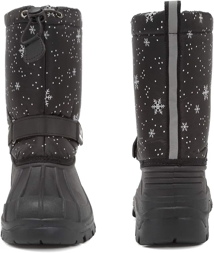 CIOR Kids Snow Boots for Boys Girls Toddler Winter Outdoor Boots Waterproof with Fur Lined(Toddler/Little Kids/Big Kid)