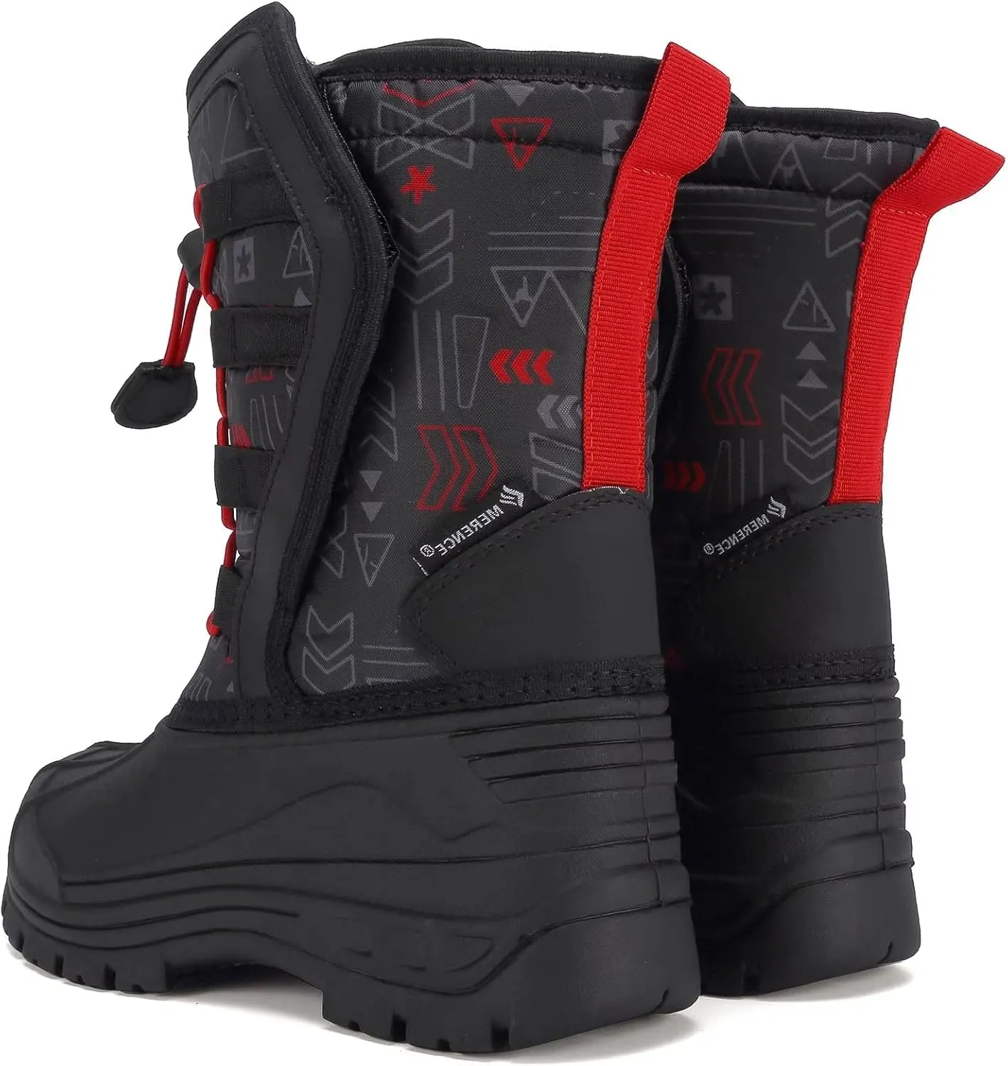 CIOR Kids Snow Boots for Boys Girls Toddler Winter Outdoor Boots Waterproof with Fur Lined(Toddler/Little Kids/Big Kid)
