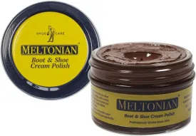 Cream Shoe Polish, Boot Polish, Leather Shoe Polish Oil Based with Beeswax, Restores and Protects, Over 60 Colors