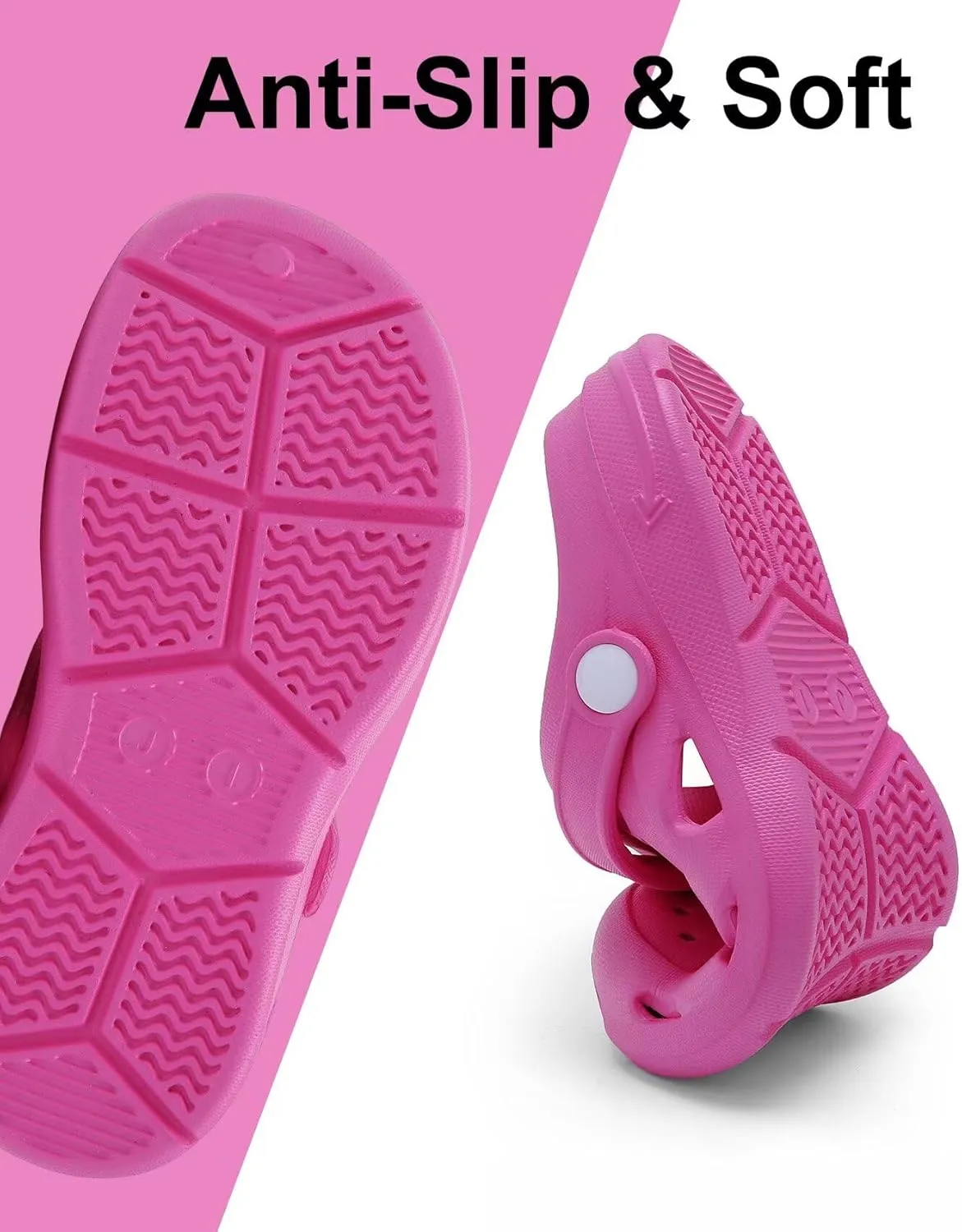 Cubufly Kid Garden Clogs Slip on Water Shoes Children Sandals for Indoor Outdoor(Toddler/Little Kids/Big Kids)