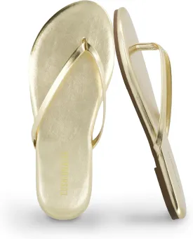 CUSHIONAIRE Cruise Womens Minimalist Flip Flops  Ultra-Lightweight Summer Sandals with Non-Slip Sole
