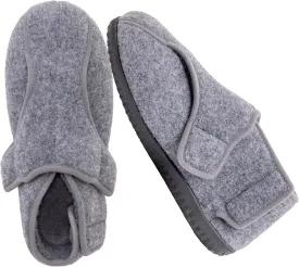 Diabetic Shoes for Men Extra Wide Width Adjustable Men's Diabetic Shoes with Plush Lining Diabetic Slippers for Men Extra Wide Width Foot Pain Relief