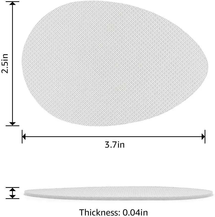 Dr. Shoesert Non-Slip Shoes Pads Adhesive Shoe Sole Protectors, High Heels Anti-Slip Shoe Grips