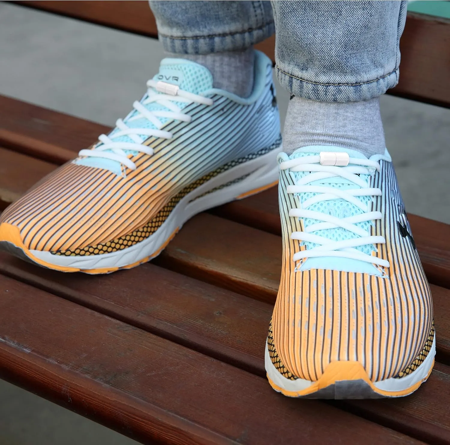 Elastic No Tie Shoe Laces For Adults,Kids,Elderly,One Size Fits All