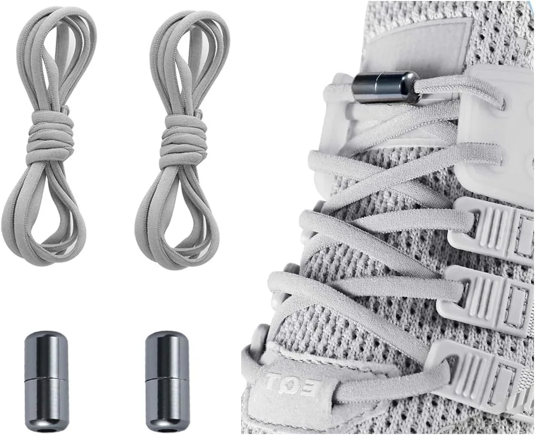 Elastic No Tie Shoe Laces For Adults,Kids,Elderly,One Size Fits All