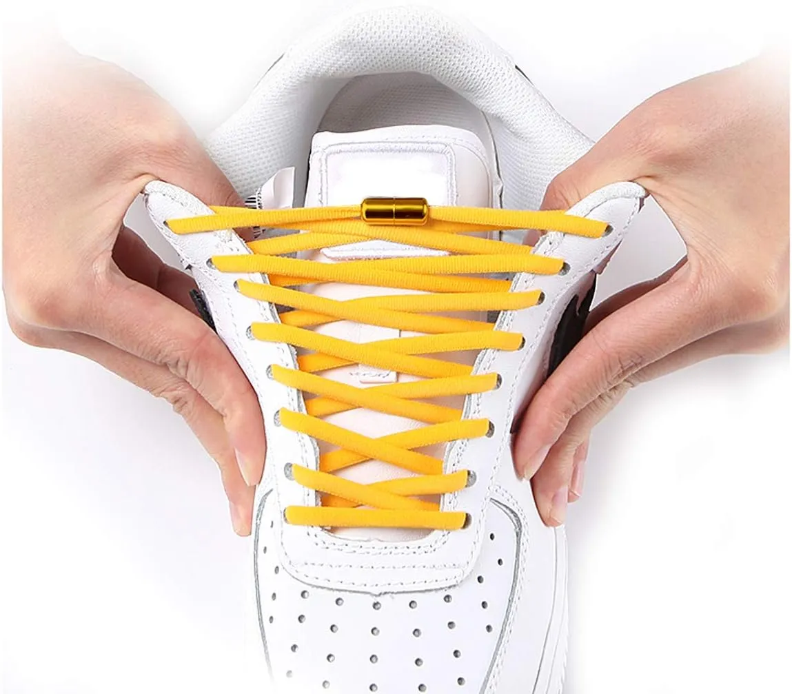 Elastic No Tie Shoe Laces For Adults,Kids,Elderly,One Size Fits All