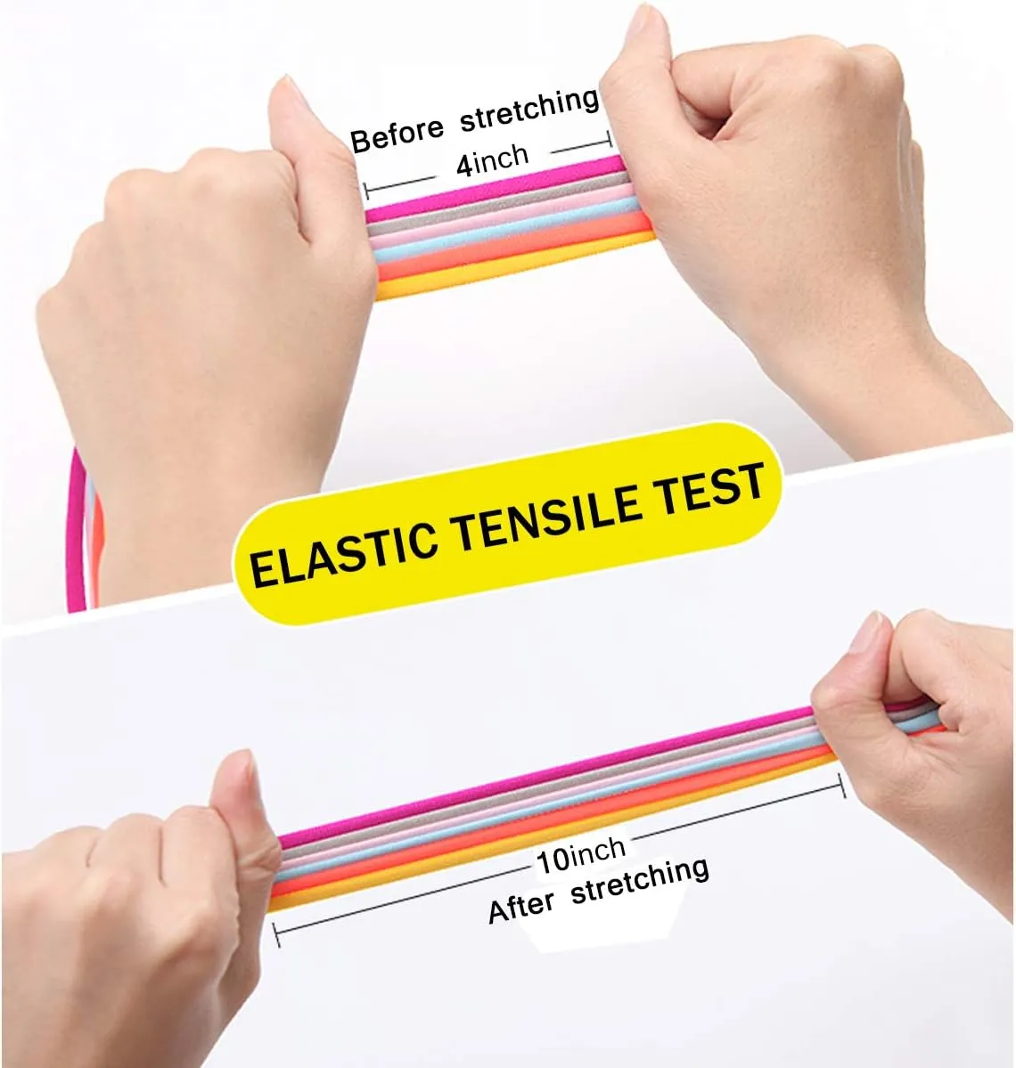Elastic No Tie Shoe Laces For Adults,Kids,Elderly,One Size Fits All