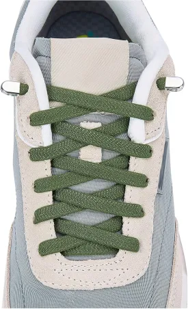 Elastic Shoe Laces for Kids and Adults, Tieless Shoelaces for Sneakers, No Tie Shoe Laces