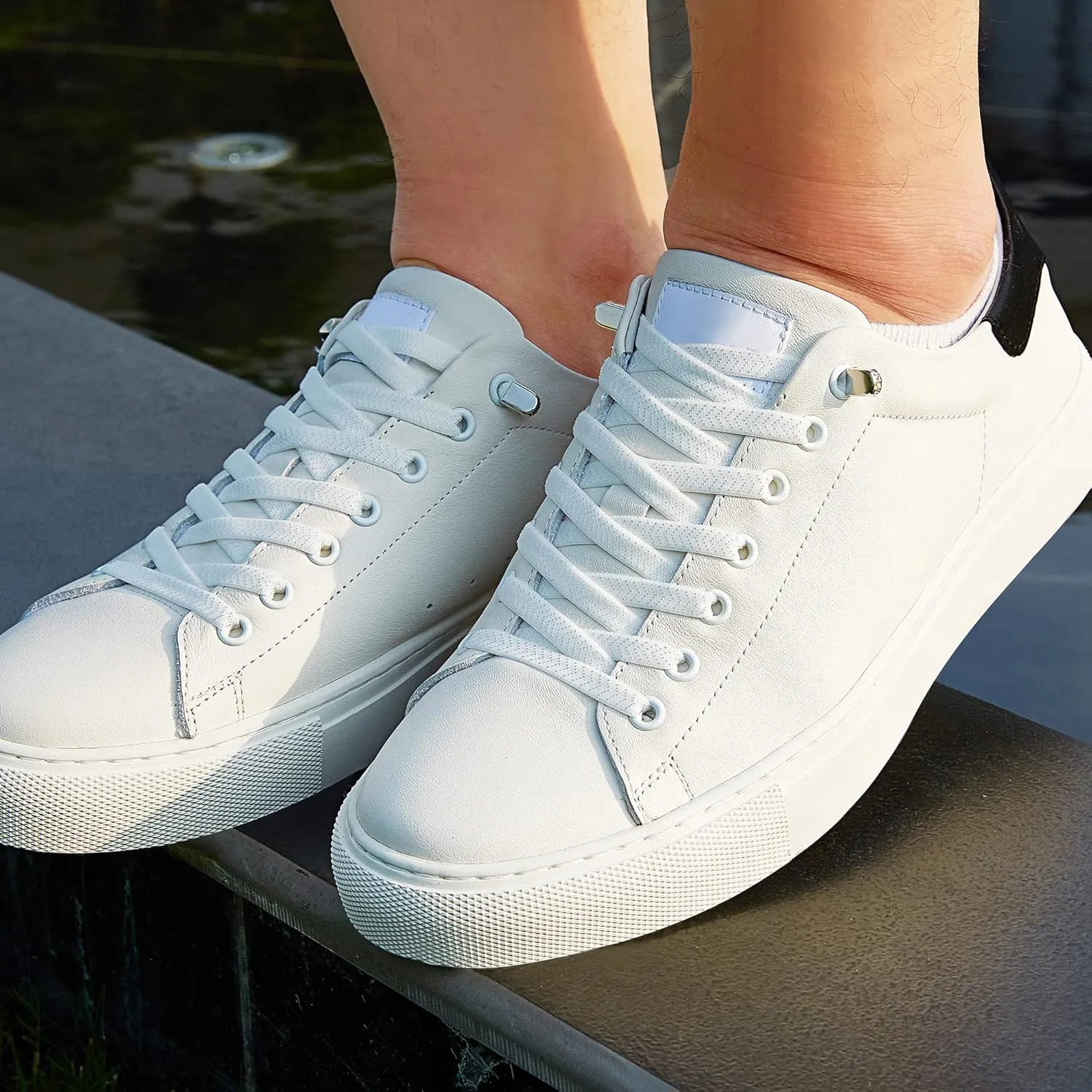 Elastic Shoe Laces for Kids and Adults, Tieless Shoelaces for Sneakers, No Tie Shoe Laces