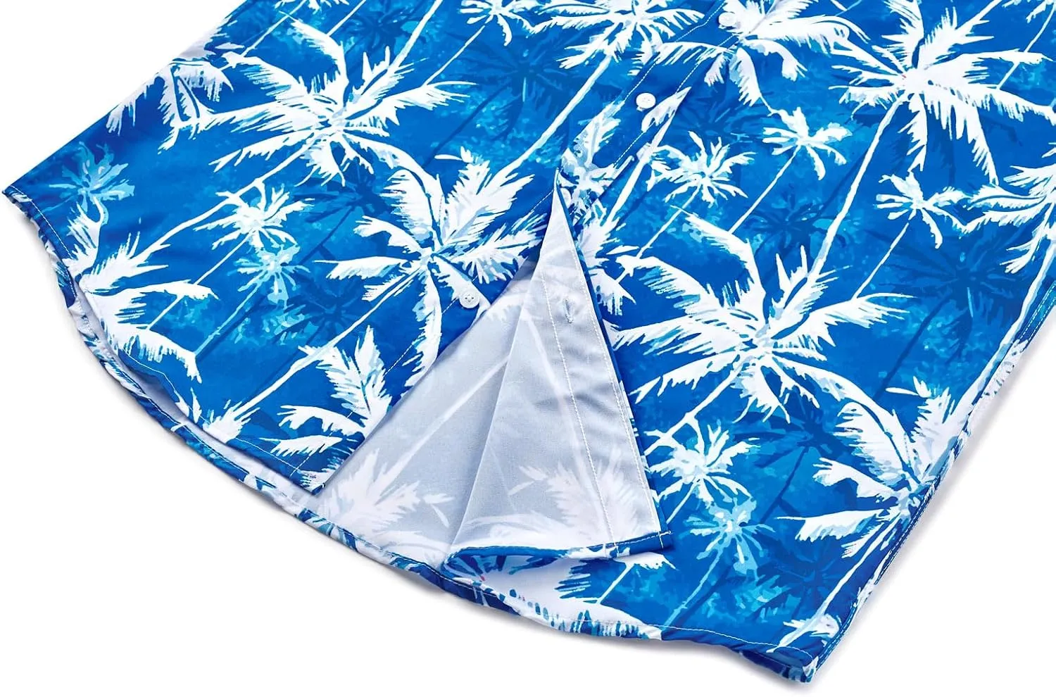 EUOW Men's Hawaiian Shirt Short Sleeve Printed Button Down Summer Beach Dress Shirts