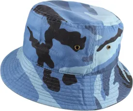 Gelante Solid Color 100% Cotton Bucket Hat for Women and Men Packable Travel Summer Beach Hat