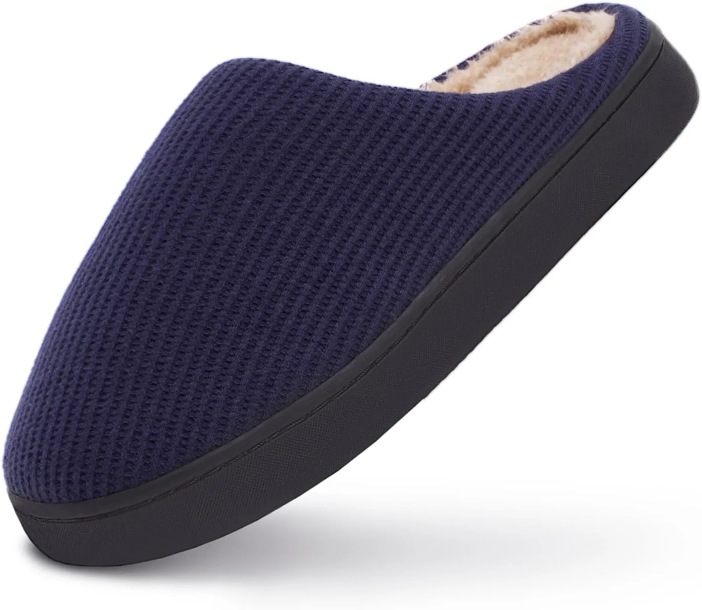 Hebreahav Womens Cozy Memory Foam Casual Warm Ladies Bedroom Hard Bottom Slippers Non Slip Indoor Outdoor