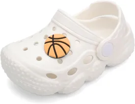 INMINPIN Baby Clogs Garden Shoes Newborn Infant Lightweight Breathable Beach Pool Sandals Non-Slip Baby Boys Girls Water Shower Summer Shoes Splay Naturally