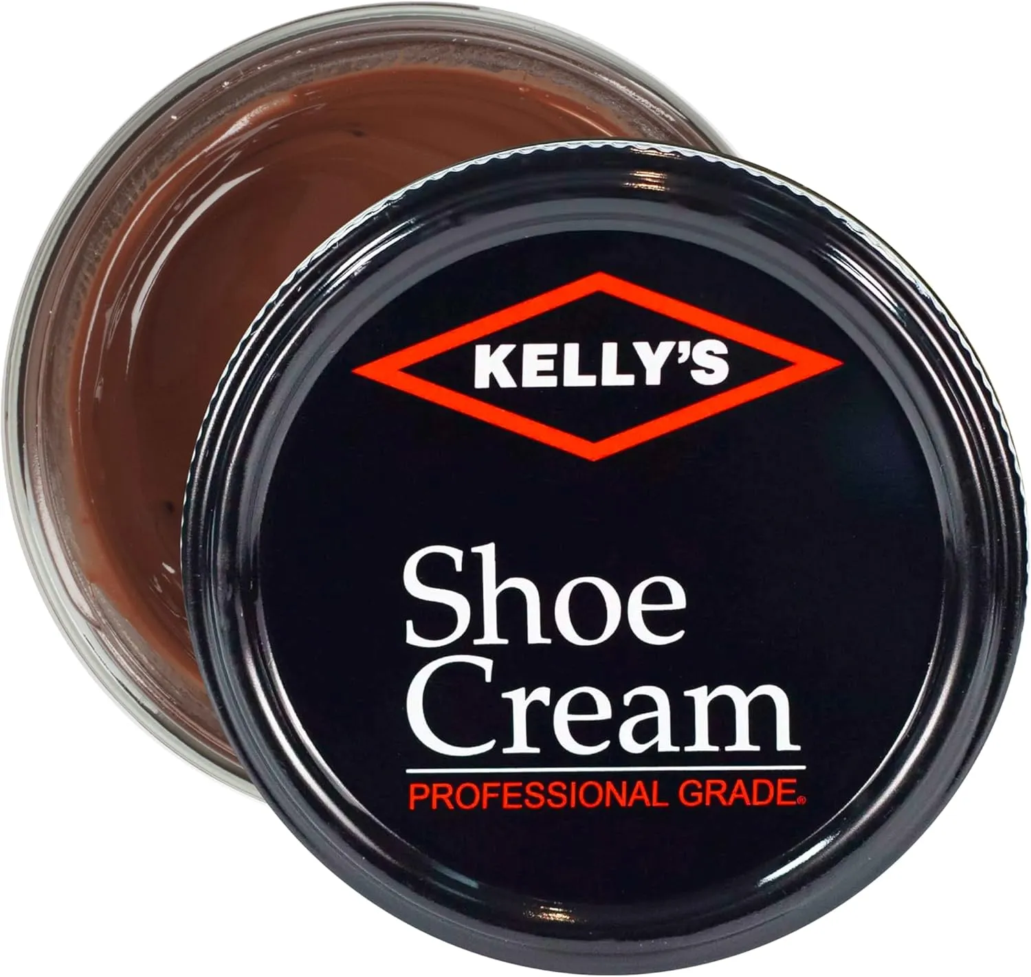 Kelly's Shoe Polish 1.5 oz - Professional Grade Shoe Cream - Condition, Recolor, Polish Leather - Multiple Colors Available