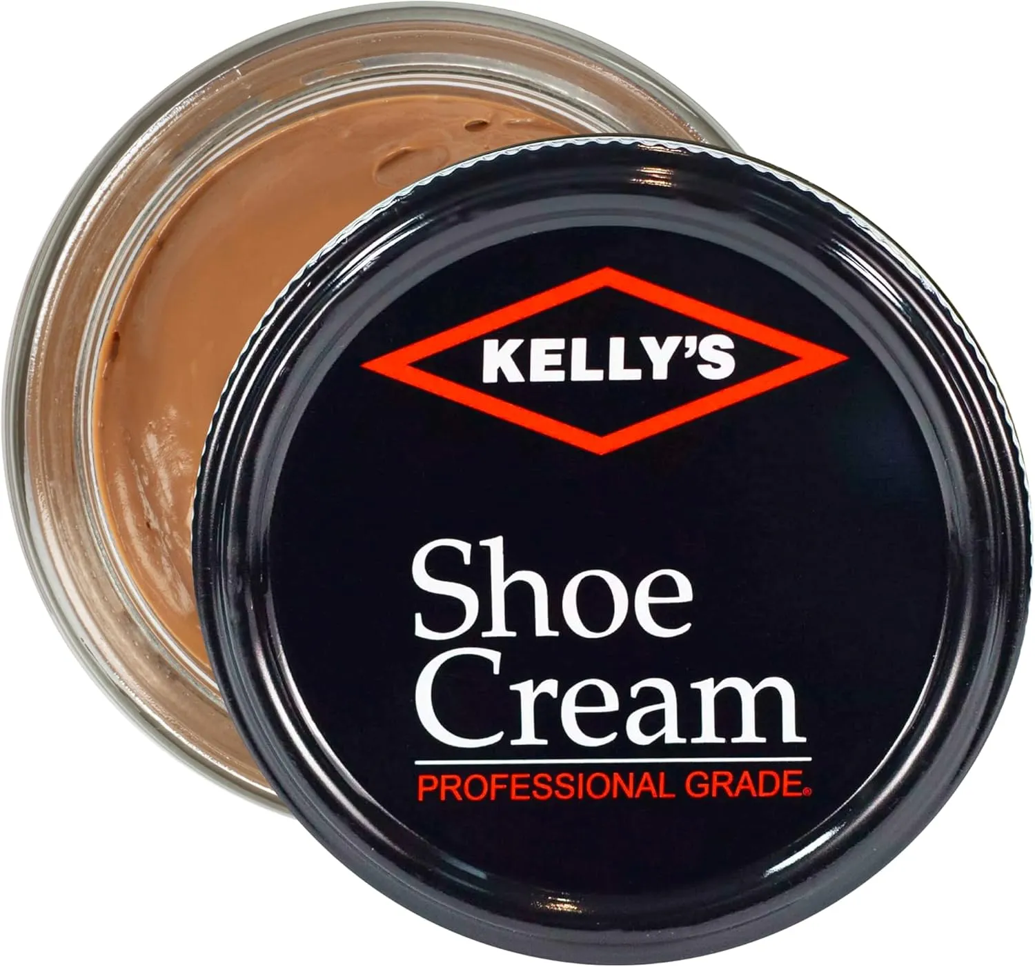 Kelly's Shoe Polish 1.5 oz - Professional Grade Shoe Cream - Condition, Recolor, Polish Leather - Multiple Colors Available