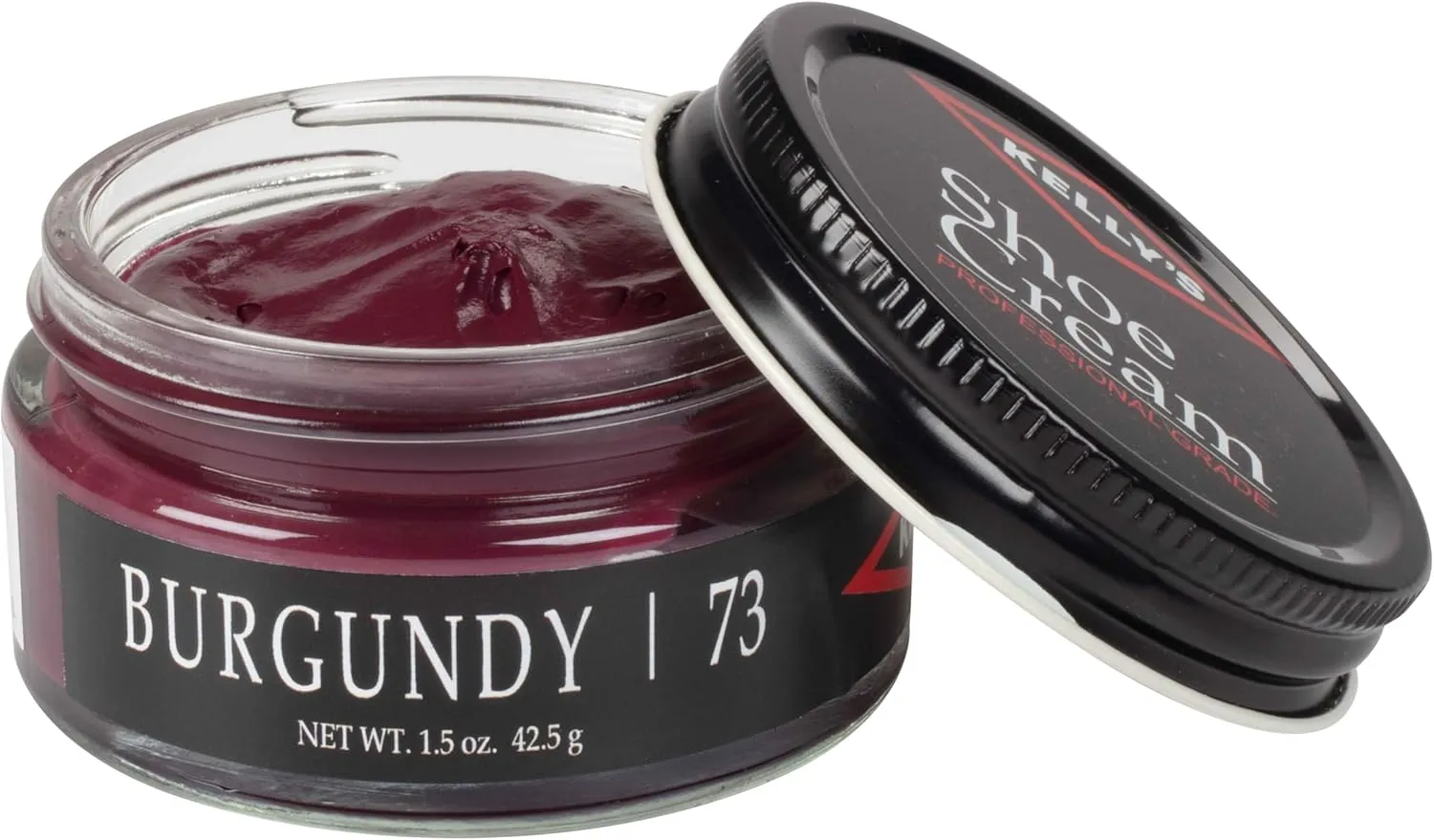 Kelly's Shoe Polish 1.5 oz - Professional Grade Shoe Cream - Condition, Recolor, Polish Leather - Multiple Colors Available