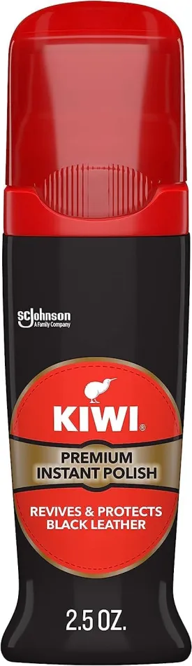 KIWI Color Shine Liquid Polish Black 2.5 FL. OZ.