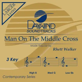 Man On The Middle Cross Accompaniment/Performance Track