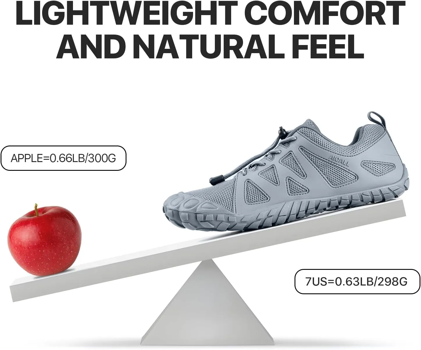 Men Minimalist Wide Toe Box Shoes Mens Hiking Walking Training Water Barefoot Shoes