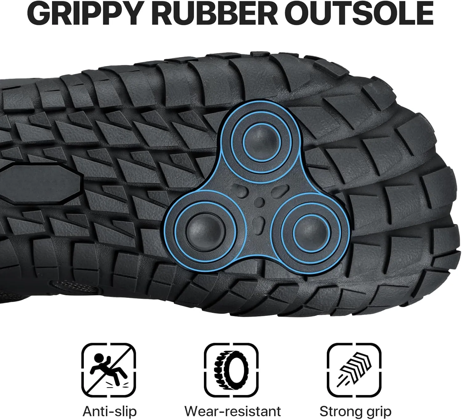 Men Minimalist Wide Toe Box Shoes Mens Hiking Walking Training Water Barefoot Shoes