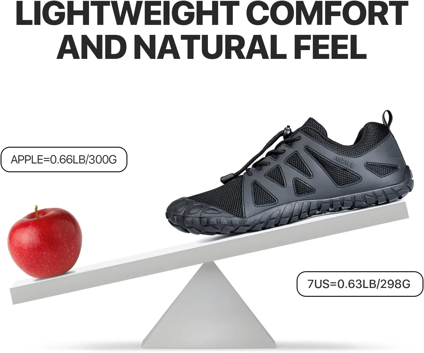 Men Minimalist Wide Toe Box Shoes Mens Hiking Walking Training Water Barefoot Shoes