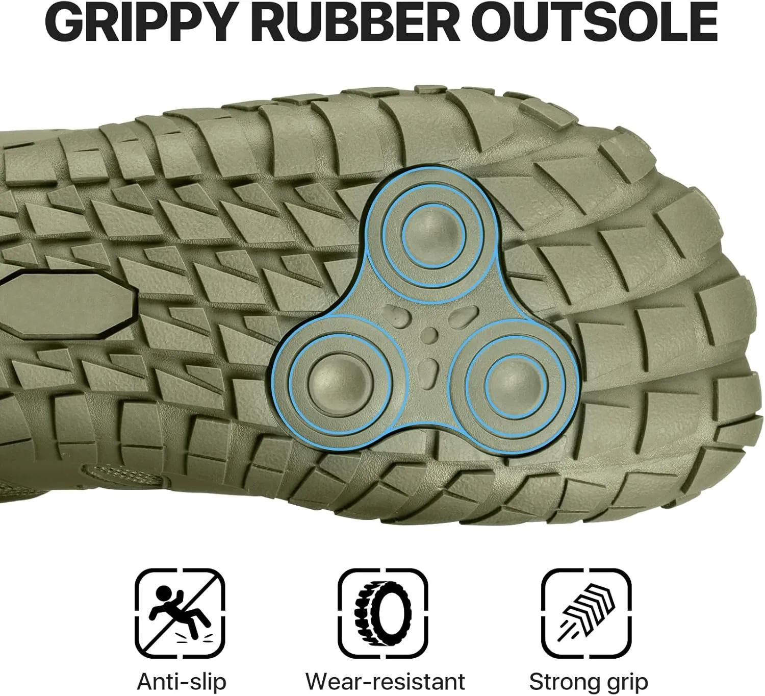 Men Minimalist Wide Toe Box Shoes Mens Hiking Walking Training Water Barefoot Shoes