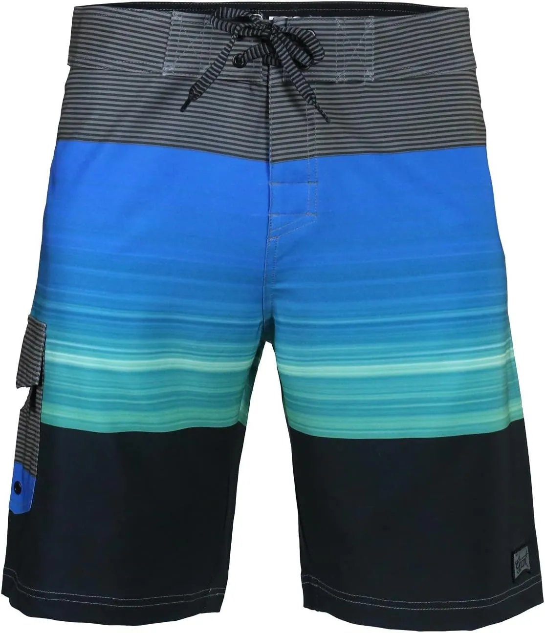 Men's Swim Trunks 22?? Quick Dry Board Shorts with Key Keeper, No Mesh Lining - Perfect for Surfing & Swimming