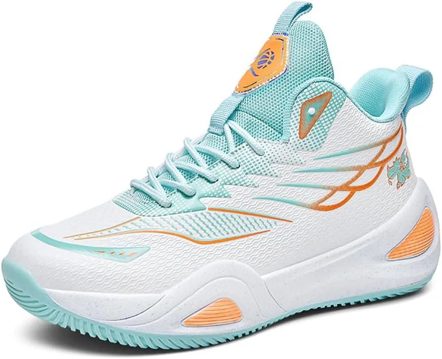 NCNDB Unisex Basketball Shoes Breathable Running Fashion Sneakers Anti Slip Cushion Sports Shoes for Running Walking Training