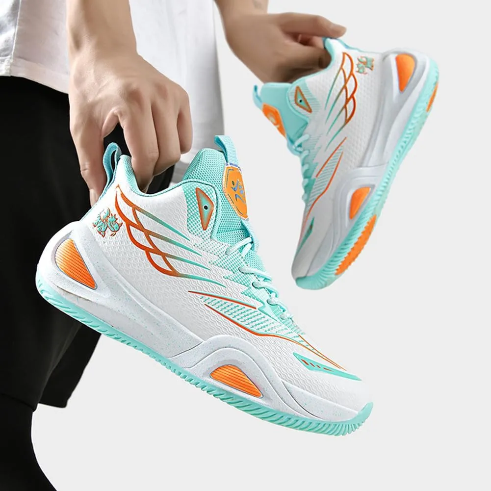 NCNDB Unisex Basketball Shoes Breathable Running Fashion Sneakers Anti Slip Cushion Sports Shoes for Running Walking Training