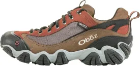 Oboz Men's Firebrand Ii Low B-Dry Waterproof Hiking Shoes, Wide Earth 13