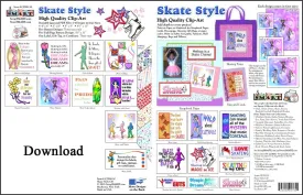 ScrapSMART - Skate Style Software Collection - Jpeg & PDF Files for Mac [Download]