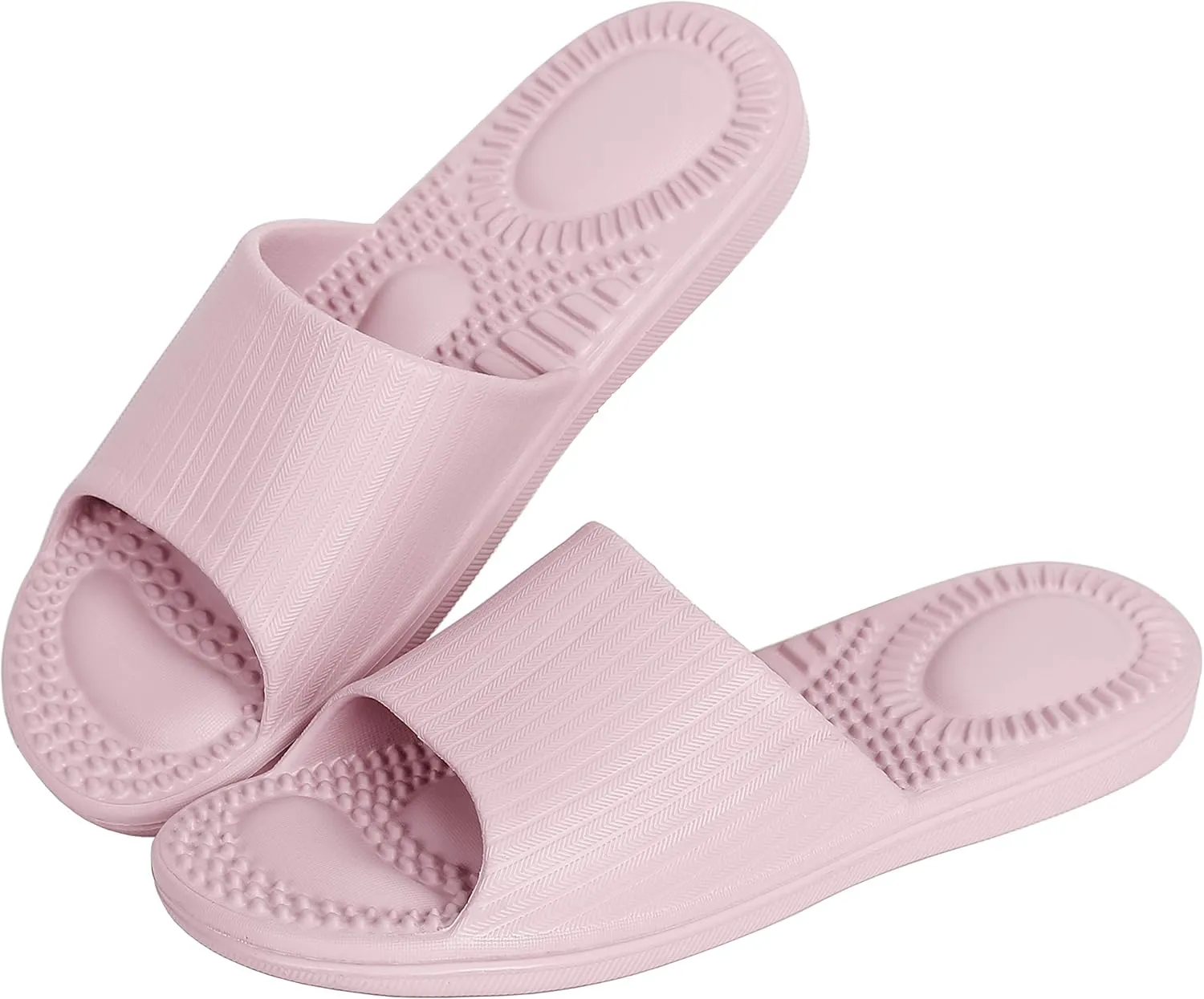 Shower Slipper, Bathroom Non-Slip Slippers, House and Pool Sandals, In-Door Slipper with Massaging Effect
