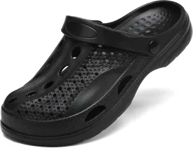 SOSOWHLTE Men's Women's Arch Support Clogs,Unisex Garden Shoes Comfortable Slip-on Outdoor Sandals Slippers for Beach Casual