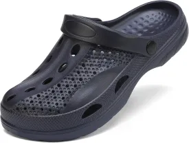 SOSOWHLTE Men's Women's Arch Support Clogs,Unisex Garden Shoes Comfortable Slip-on Outdoor Sandals Slippers for Beach Casual