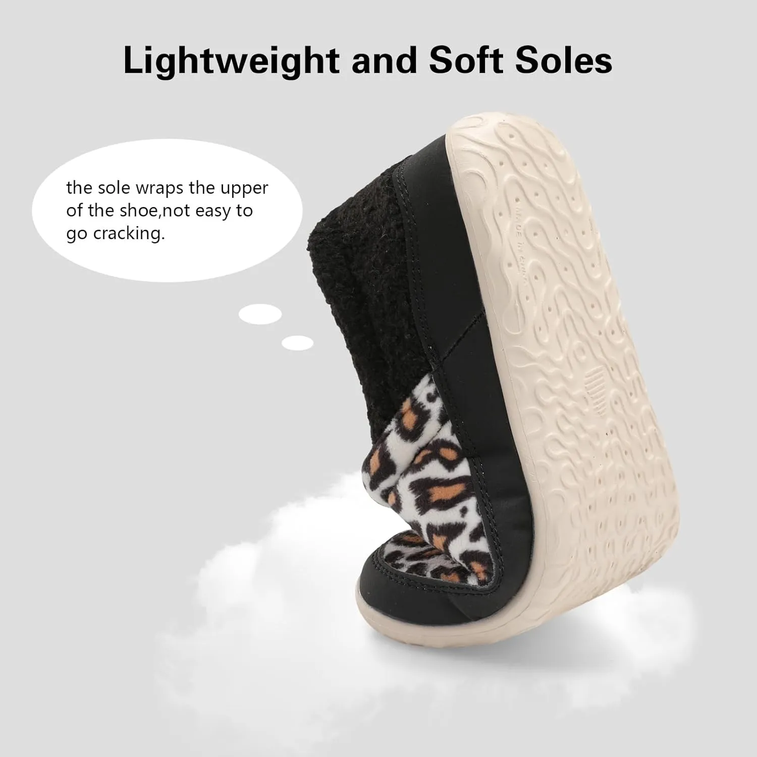 Spesoul Cozy House Slippers for Women Men Fuzzy Indoor House Shoes Warm Home Slipper Socks Outdoor Moccasin Slippers Sneakers Closed Back Lightweight Barefoot for Bedroom Office Travel