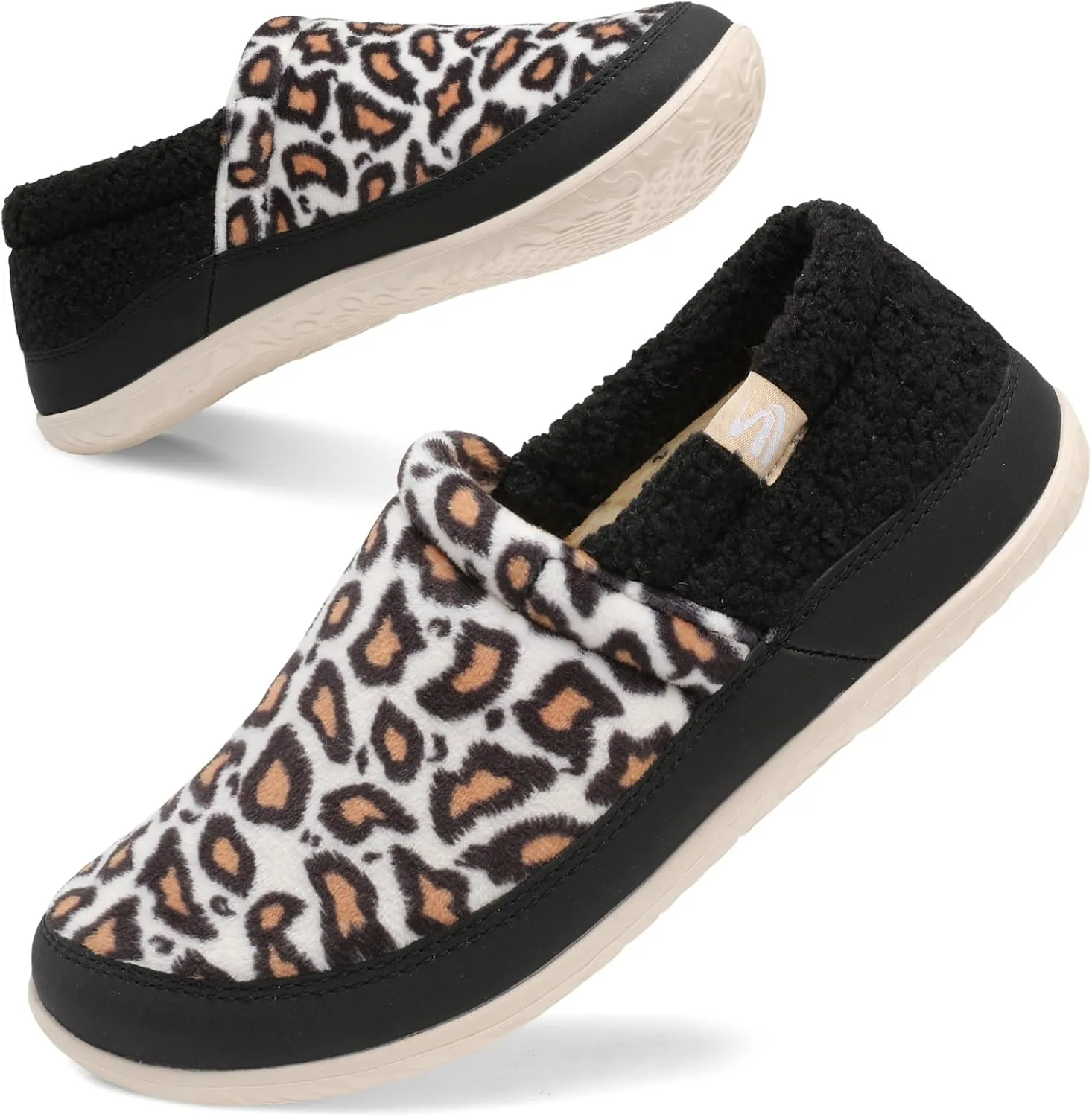 Spesoul Cozy House Slippers for Women Men Fuzzy Indoor House Shoes Warm Home Slipper Socks Outdoor Moccasin Slippers Sneakers Closed Back Lightweight Barefoot for Bedroom Office Travel