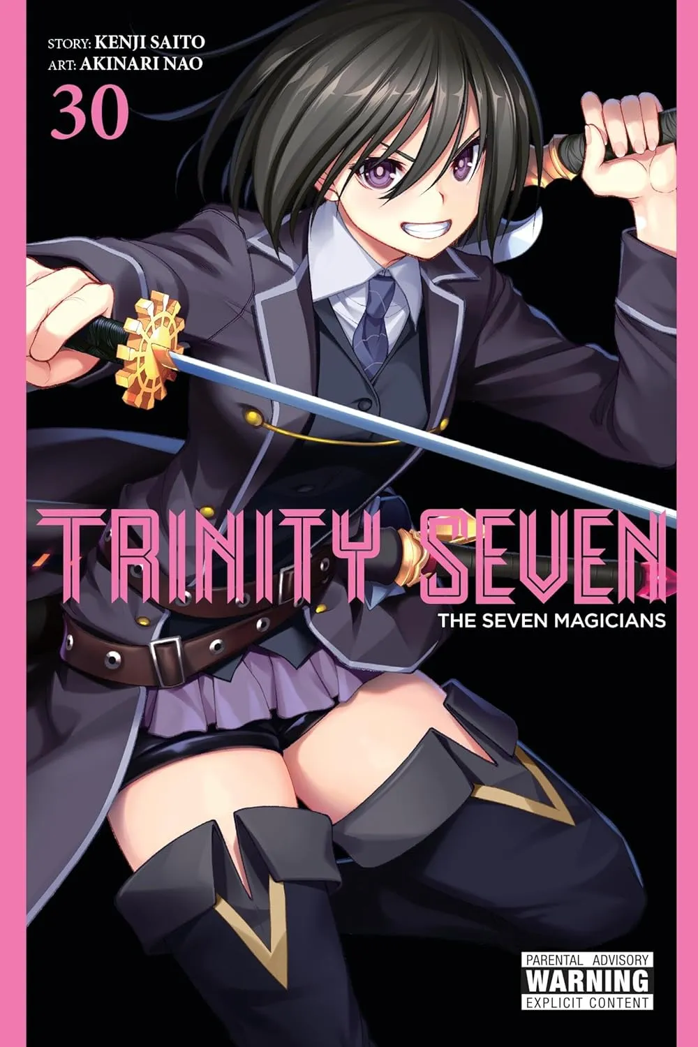 Trinity Seven, Vol. 30: The Seven Magicians (Volume 30) (Trinity Seven, 30) Paperback  October 15, 2024