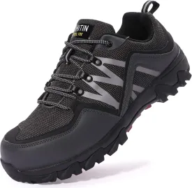 WHITIN Men's Steel Toe Slip Resistant Puncture Proof Construction Safety Work Shoes
