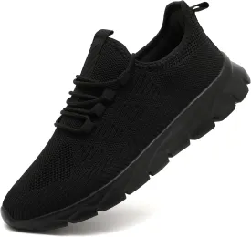 Womens Running Shoes Tennis Slip on Sneakers Breathable Athletic Lightweight Gym Sports Workout Walking Shoes
